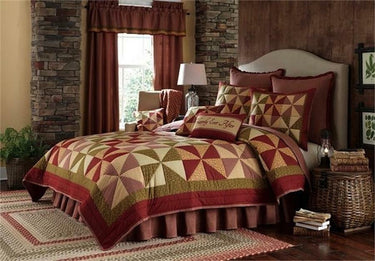 Mill Village Queen Quilt - Park Designs - The Fox Decor